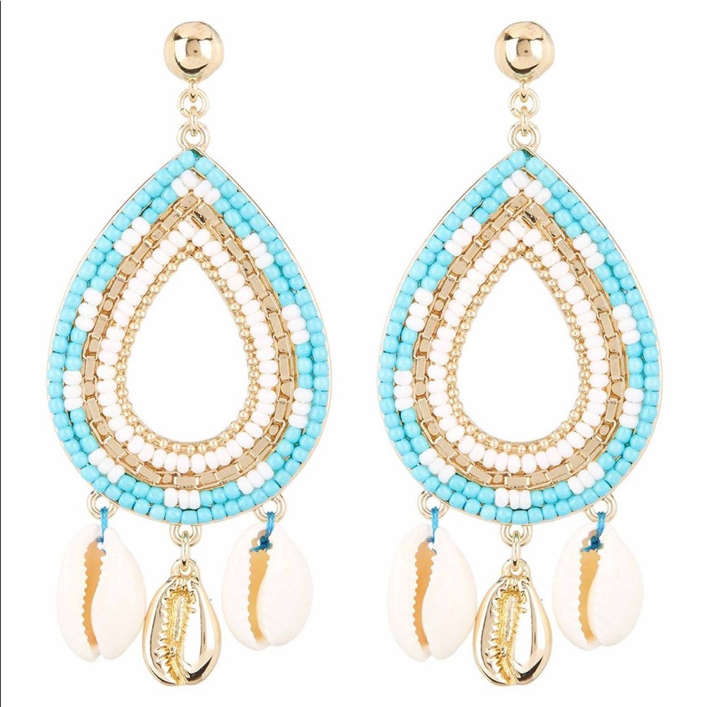 Rebecca Minkoff Louisa Beaded Chandelier Earrings